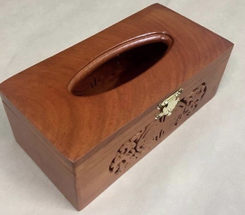 Best Selling Storage Supplies Custom Natural Square Napkin Storage Box Home Square Solid Wood Box Bentwood Tissue Box 2