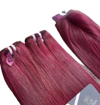 Top Quality Hair Bundles SDD Bone Straight Human Hair 100% Raw Virgin Hair Vietnam Wholesale Price Factory 6