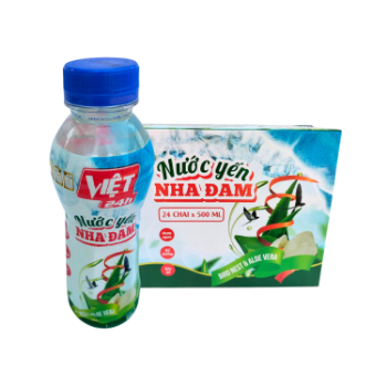 Best Price Aloe Vera Bird'S Nest Water Flavored Beverage Vicas Packed In Box From Vietnam Manufacturer 5