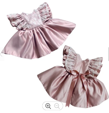 Elegant Newborn Dress Good Choice New Design Using For Baby Girl Pack In Plastic Bag Made In Vietnam Manufacturer High Grade Product 6