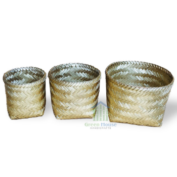 Rattan plant pots High Quality rattan planter pot stand Rattan flower pot Customized Service From Vietnam 5