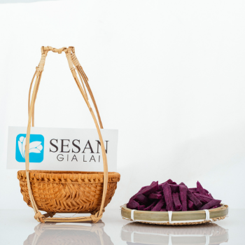 No preservativesDried sweet Purple Potato made from Purple sweet Potato OEM service in Vietnam Dried vegetable 2