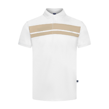 Polo Shirt With Contrast Panel 1 Color At Across The Front Chest Men Polo Shirts New Arrival Polo Shirts For Men 4