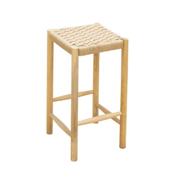 Rope Stool Good Price OEM Service Modern Espresso/ Black Color 5-Layer Cartons Ready To Export From Vietnam Manufacturer Top Sales 3