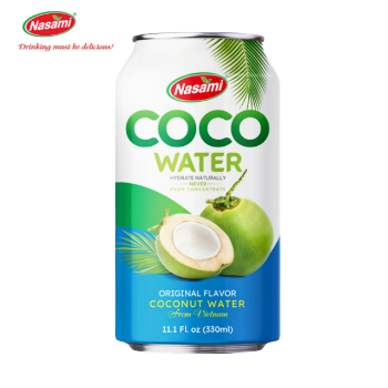 OEM ODM Service Organic Coconut Water Original Flavor Good Taste Nasami Brand Coconut Water Manufacturers Made In Vietnam 5