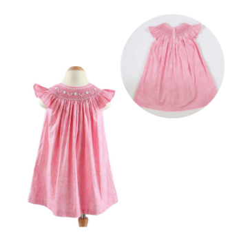 Good Quality Baby Smocked Dress Short Sleeve ODM Made In Vietnam Manufacturer ODM And OEM For Baby Girl 5