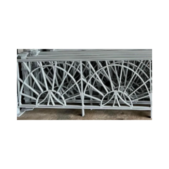 Iron Crafts Balustrade Accessories Fence Panels Parts Forged Metal Railing New Custom Wrought Iron Fence Panels 2