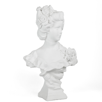 French Lady Statue Good Price Modern Resin Sculpture Statue Customized Size For Home Decoration Vietnam Manufacturer 5