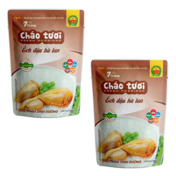 Frog & Pea Fresh Porridge ready to eat porridge Cheap price No preservatives convenient packing in bag Vietnam Manufacturer 2