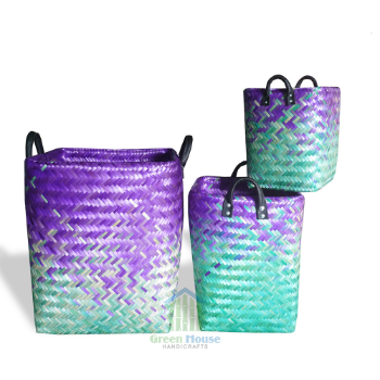 High Quality Seagrass Basket Handicraft For Home Decoration and Fast Delivery Customize From Green House VietNam whole sale 3