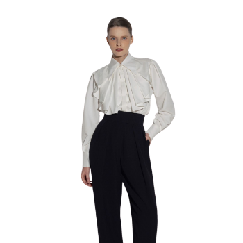 Queen Baggy Trousers Minimalist Style Cloths For Women Women's Shirt Elegant High Fashion Ladies Women's Shirts ODM Service 2