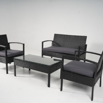 Hot Sales Outdoor Wicker Furnitur PATIO SET New Design Ready To Ship Vietnam Manufacture 1