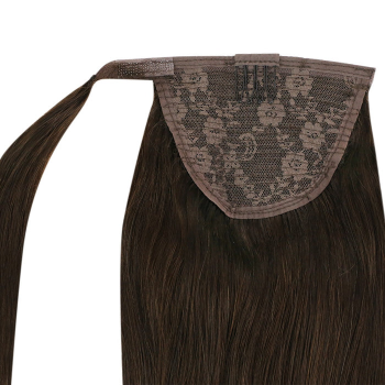 Super Double Drawn ponytail hair extension light color synthetic hair 100% Vietnam human hair by Virhairs company 11