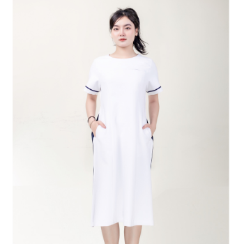 Nurse Uniform Medical Scrubs Good Quality Dress Well-built FMF Stored in Polybag from Vietnam Manufacturer 5