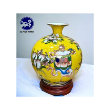 Vase Ceramic Vase Competitive Price  Transparent  Living Room  Indoor  Carton Box  Made In Vietnam Wholesale  Ceramic Vase Cheap Price  Decoration  Living Room  Party, Presents, Travel, Wedding Customized Packing Made In Vietnam Wholesale 6