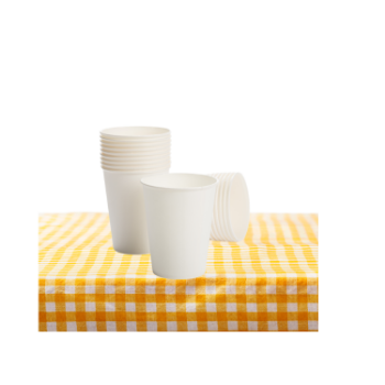 White Paper Cups 7oz/ 180ml Paper Cup For Coffee Good Price Biodegradable Take Away Customized Packing Size & Logo Manufacturer 1