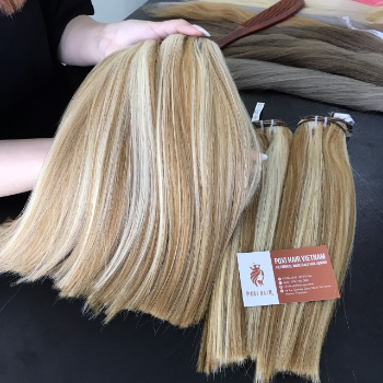 Machine Weft Natural Straight 22C#60C Hair Extensions Bulk Sale Virgin Hair Beauty And Personal Care From Vietnam Manufacturer 4