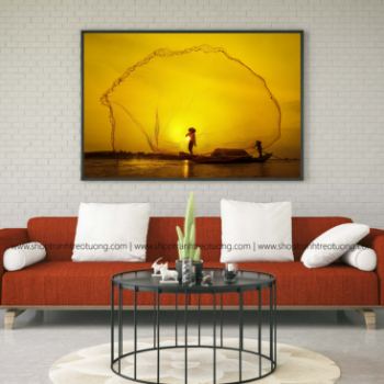 Wall Decor Art Modern Deco Posters Prints Landscape Oil Paintings Poster Beautiful Scenery Canvas Painting 8