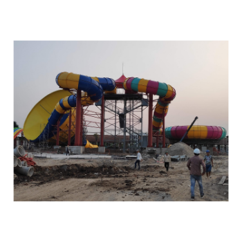 Big Bowl Water Slide High Quality Alkali Free Glass Fiber Using For Water Park ISO Packing In Carton Made In Vietnam 2