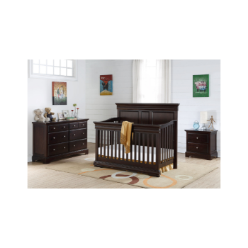 Multi-functional Cribs Hot sale Movable Convertible Luxury Kids' Cribs Baby Cot Wooden Children Bed Ready From Vietnam Manufacturer 1