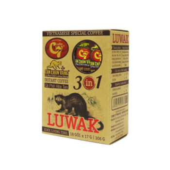 OEM, ODM, Private label Golden Weasel C7, Vietnam Luwak Coffee flavor, Instant 3 in 1, Wholesale , HUCAFOOD Coffee 2