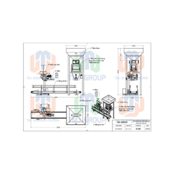 Machine For Weighing And Bagging Rice And Granular TBM-SG01-A Machines Top Sale High Level Of Perfection Manufacturing Plant 2