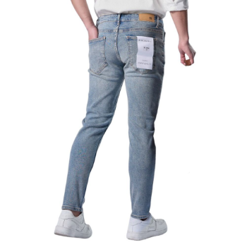 Flare Jeans Men Skinny Jeans Good Price Customize Breathable In-Stock Items 100% Cotton Zipper Fly Low MOQVietnam Manufacturer 4