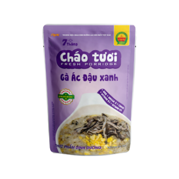 Black Chicken & Mung Bean Fresh Porridge ready to eat porridge Best supplier fresh ingredients ready to eat made in Vietnam 4