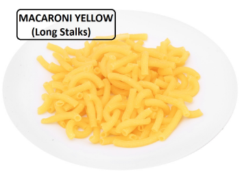 Yellow Macaroni (Long Stalks) Tubular Shape Bag Packaging Pasta Type Hot Selling Macaroni Wheat flour, cooking in 10 minutes - 12 minutes 6