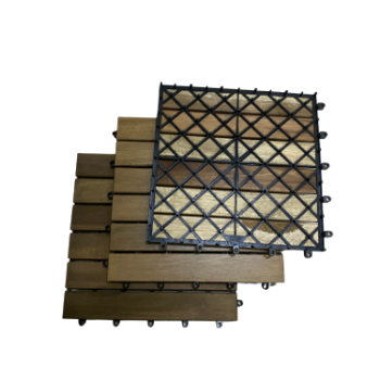 The New Composite Decking Outdoor 6 Slats Outdoor Use Customized Color Traditional Made In Vietnam Manufacturer 1