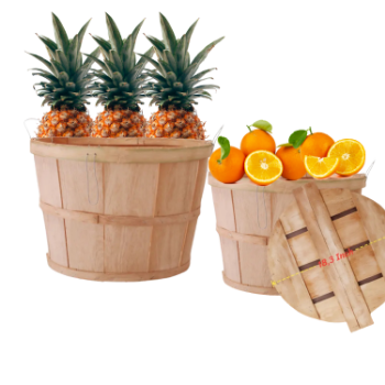 Premium Quality Wooden Fruit Basket Clothes Dirty Laundry Basket Storage Baskets Bins Sustainable Eco-Friendly Material Viet Nam 5