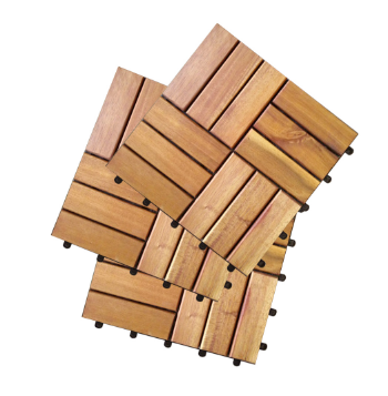 Vietnam Manufacturer Hardwood Deck Tiles 12 Slats Good Price Customization Hard Wood Decking And Flooring In Carton Box  5