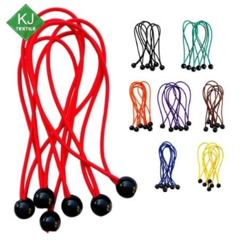 Ball Bungee Colorful High Quality OEM ODM Polyester DTY PP PE Rubber Household Striped Bungee Rope KYUNGJIN Vietnam Manufacturer 1