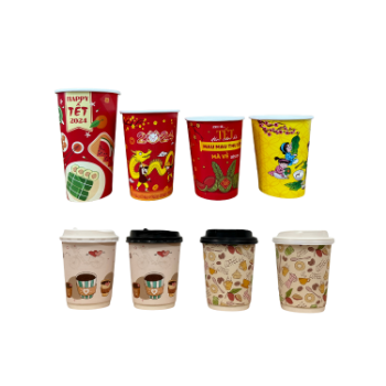 Paper Cups Double Wall 22oz/ 600ml Custom Paper Cups Wholesale Biodegradability Digital Printing Customized Packing Size & Logo  5