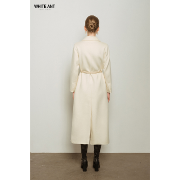 MARIE LONG COAT Feature Shell Material Clothing White Length Closure Type Sleeve Style Collar Hooded Outerwear Type Decoration 3