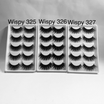 Wispy 7D 325 326 327 High Quality Professional Pre Made Fan Eyelashes From Vietnam Best Supplier  7