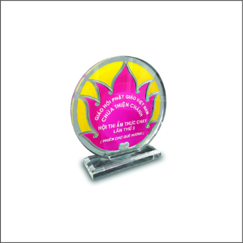 Acrylic Awards Trophy High Specification Special Custom Business Gift Customized Packing Vietnam Manufacturer 7