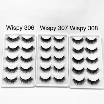 Wispy 7D 306 High Quality Professional Pre Made Fan Eyelashes From Vietnam Best Supplier  2