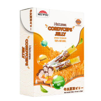 Jelly Cordyceps Vitality Enhance Fast Delivery Vegans Mitasu Jsc Customized Packaging Vietnam Manufacturer 12