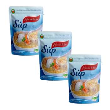 Seafood soup with fat choy Best Choice Variety fresh ingredients using for baby ISO VIETGAP HACCP packing in bag Vietnam Manufacturer 6