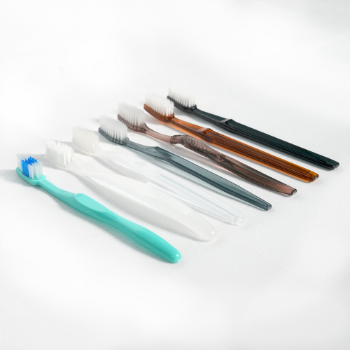 Toothbrush For Hotel From Vietnam Manufacturer Soft Toothbrush For Adult Travel Kit Toothbrush Three Sided PET Finger Refillable 4