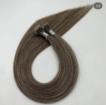 Nano Tip Ring Human Hair Extensions High Quality 100% Human Hair Virgin Raw Hair Machine Double Weft 7