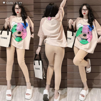 Fashion Two Piece Set Women Clothes Good Price Natural Casual Washable Customized Packaging From Vietnam Manufacturer 7