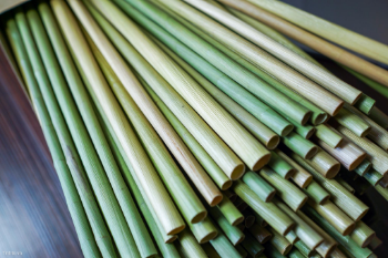 High Quality Eco Friendly Dried eagle grass straws 20cm type 2 Drinking Straw Grass Straws 2