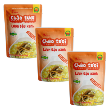 Eel & Mung Bean Fresh porridge Reasonable Price natural color ready to eat packing in bag Made in Vietnam Manufacturer 6