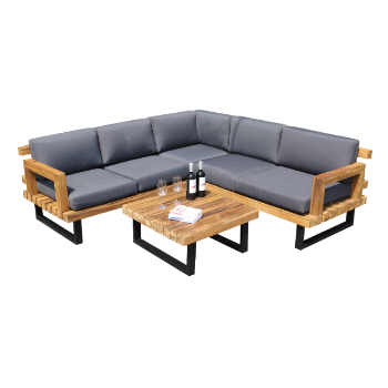 Garden Sofa Set High Quality Outdoor Sofa Set Garden Furniture Modern Style Factory Price Vietnam Manufacturer 2