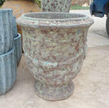 High Quality Vietnamese Large Glazed Flower Pots With The Modern Style By Ceramic 1