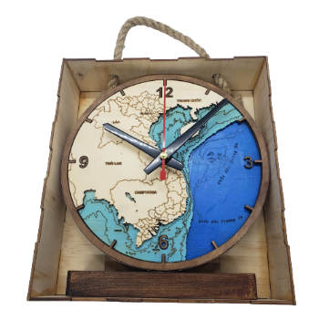 Quy Nhon Desktop Clock Good price Time For Desk Use Customized Packaging Made In Vietnam Manufacturer High Quality 5