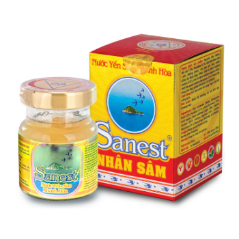Bird's nest drink with ginseng Reasonable Price Nutritious using for drinking ISO packing in jar from Vietnam Manufacturer