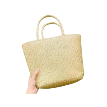 Water Hyacinth Bag Good Choice Eco-Friendly Using For Decorate Good Quality Packing In Pack Vietnam Manufacturer 5